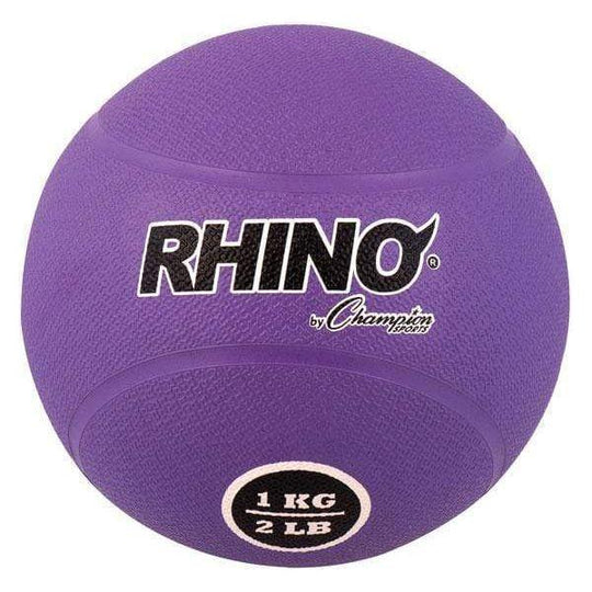 Champion Sports 2 LB Rubber Medicine Ball RMB1