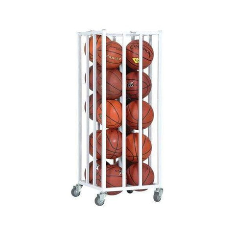 Champion Sports 20 Ball Deluxe Vertical Basketball Cage 20BC