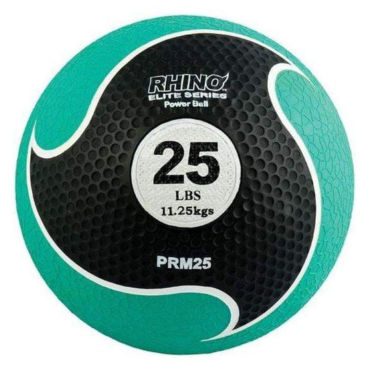 Champion Sports 25 LB Rhino Skin Elite Rubber Medicine Ball PRM25