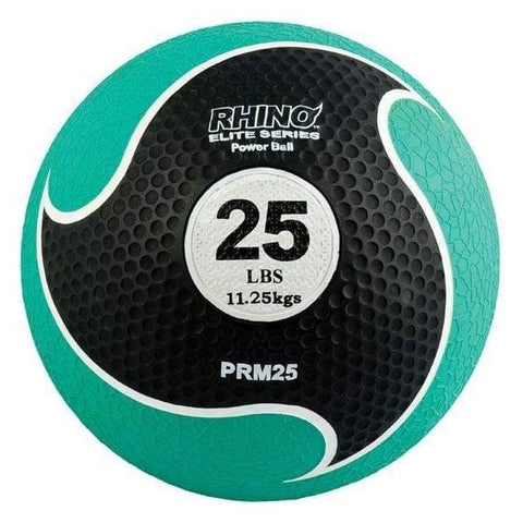 Champion Sports 25 LB Rhino Skin Elite Rubber Medicine Ball PRM25