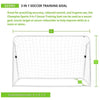 Image of Champion Sports 3-in-1 Soccer Training Goal SG3IN1
