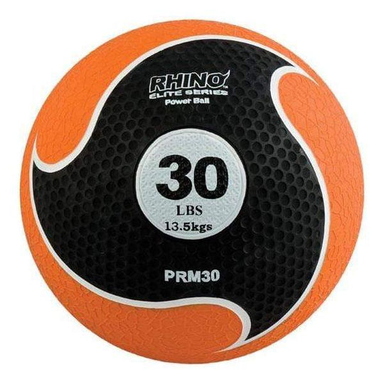 Champion Sports 30 LB Rhino Skin Elite Rubber Medicine Ball PRM30