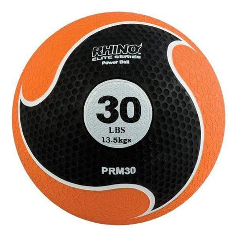 Champion Sports 30 LB Rhino Skin Elite Rubber Medicine Ball PRM30