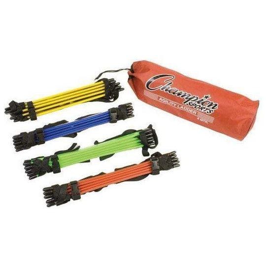 Champion Sports 4M Sectioned Agility Ladder Set AGLCLR4
