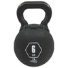 Image of Champion Sports 6 LB Rhino Rubber Kettle Bell RKB6