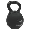Image of Champion Sports 6 LB Rhino Rubber Kettle Bell RKB6