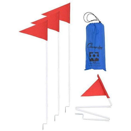Champion Sports Collapsible Soccer Corner Flag Set SCF50