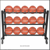 Image of Champion Sports Deluxe Heavy-Duty Basketball Cart BKCART