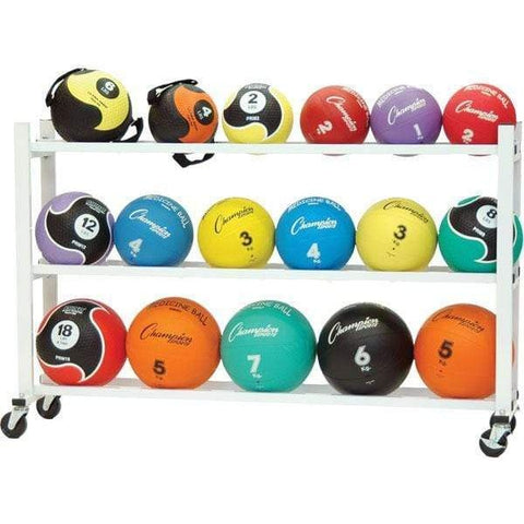 Champion Sports Deluxe Medicine Ball Cart MBR5