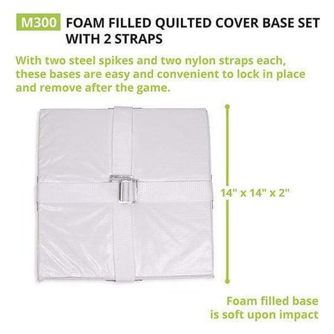 Champion Sports Foam Filled Quilted Nylon Covered Base Set M300