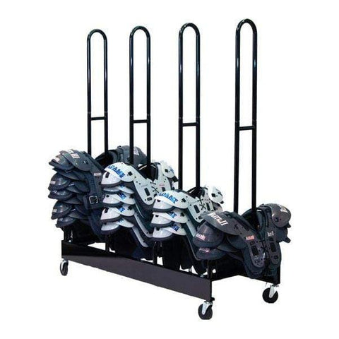 Champion Sports Four Stack Football Shoulder Pad Rack FBSPR4