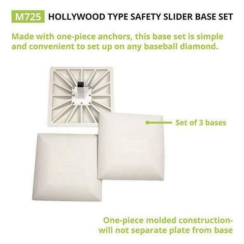 Champion Sports Hollywood Type Safety Slider Base Set M725