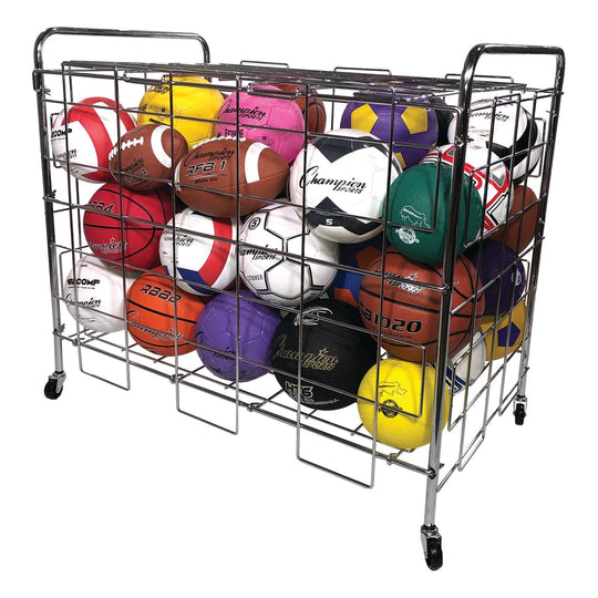 Champion Sports Portable Lockable Ball Locker BCX