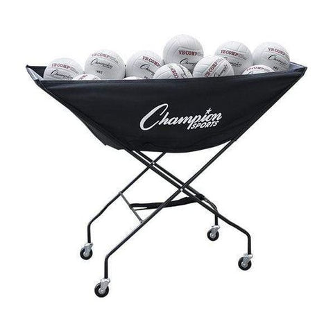 Champion Sports Pro Collapsible Volleyball Cart VCPRO