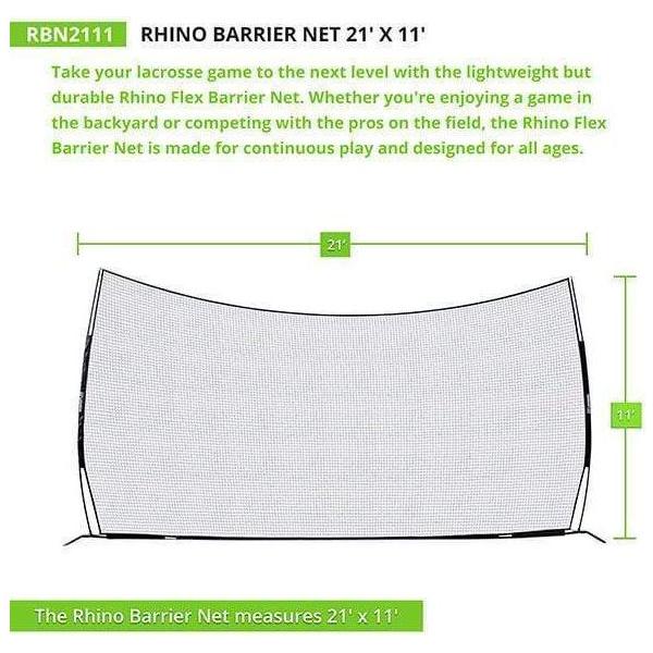Champion Sports Rhino Flex Lacrosse Backstop Barrier Net RBN2111 Pro