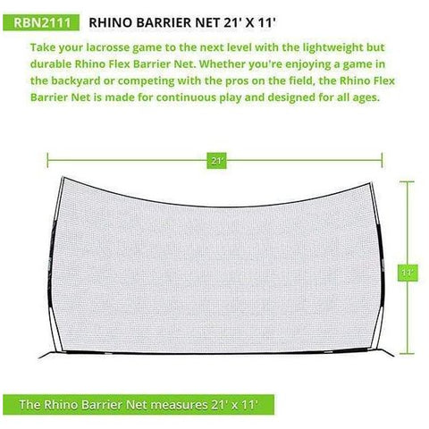 Champion Sports Rhino Flex Lacrosse Backstop Barrier Net RBN2111