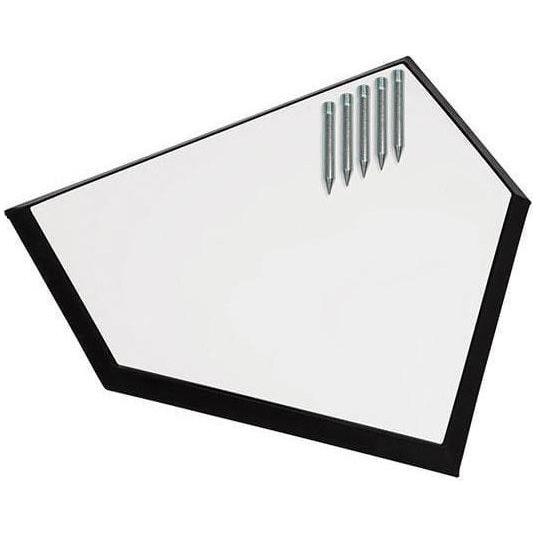 Champion Sports Save-A-Leg Molded Rubber Home Plate 85