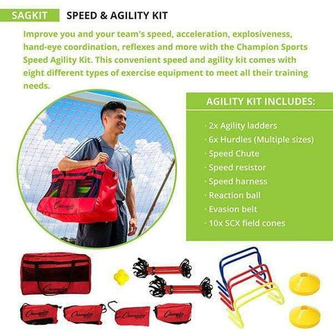 Champion Sports Speed & Agility Kit SAGKIT