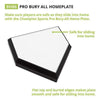 Image of Champion Sports Waffle Bottom Pro Bury-All Home Plate BH86
