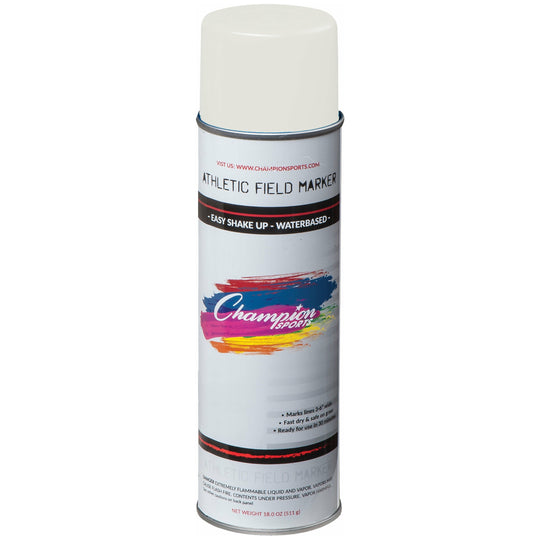 Champion Sports White Field Marking Paint Aerosol Cans (Dozen)