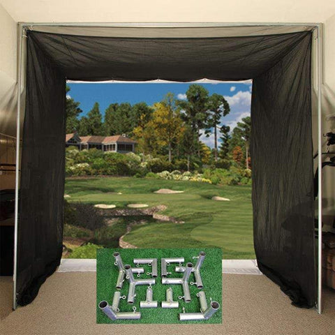 Cimarron 5x10x10 Tour Simulator Golf Net w/ Frame Corner Kit CM-5x10SIMK