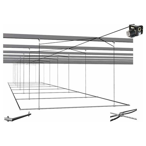 Cimarron Complete Batting Cage Air Frames with TW-2000 Winch