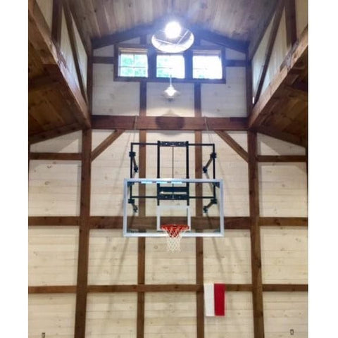 Copy of Gared 42” X 72” Fold Up Basketball Wall Mounted Package w/ Electric Height Adjuster