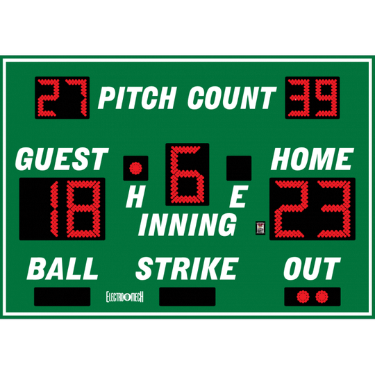 Electro-Mech LX116 Baseball Scoreboards