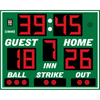 Image of Electro-Mech LX1320 Portable Multi Sport Scoreboard (5'x4')