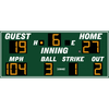 Image of Electro-Mech LX137 Baseball Scoreboards With BSO Digits