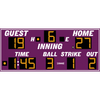 Image of Electro-Mech LX137 Baseball Scoreboards With BSO Digits