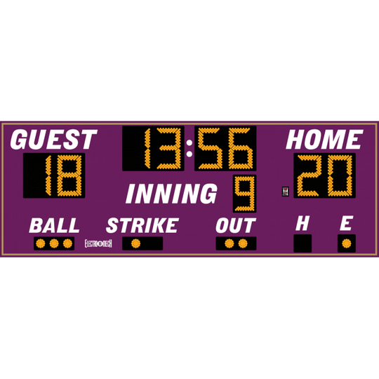 Electro-Mech LX1390 Multi Sport Scoreboard (14'x5')