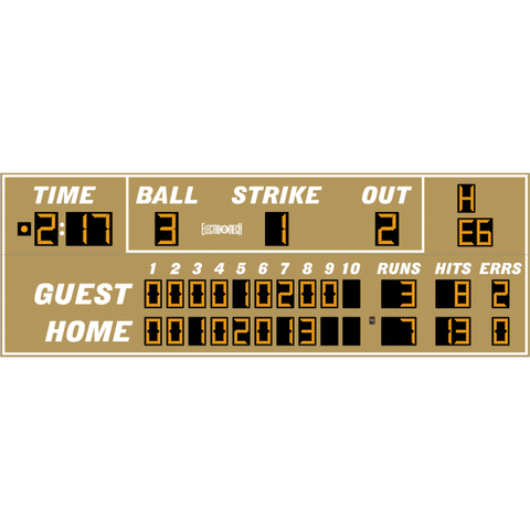 Electro-Mech LX175 Full Size Ten Inning Baseball Scoreboards