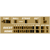 Image of Electro-Mech LX175 Full Size Ten Inning Baseball Scoreboards