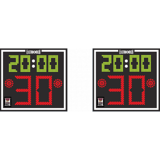Electro-Mech LX2180 Shot Clock Set With Game Clock Display