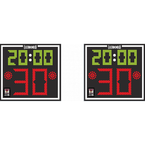 Electro-Mech LX2180 Shot Clock Set With Game Clock Display