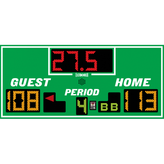 Electro-Mech LX2330 Compact Basketball Scoreboard