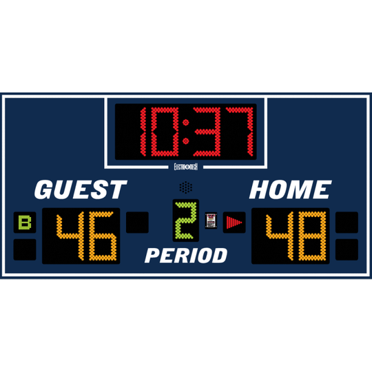 Electro-Mech LX2340 Basketball Scoreboard