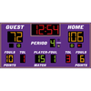 Image of Electro-Mech LX2665 Basketball/Volleyball/Wrestling Scoreboard With TOL