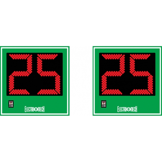 Electro-Mech LX3024 Portable Play Clock Set With 24-Inch Digits