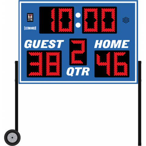 Electro-Mech LX3120 Portable Football Scoreboard