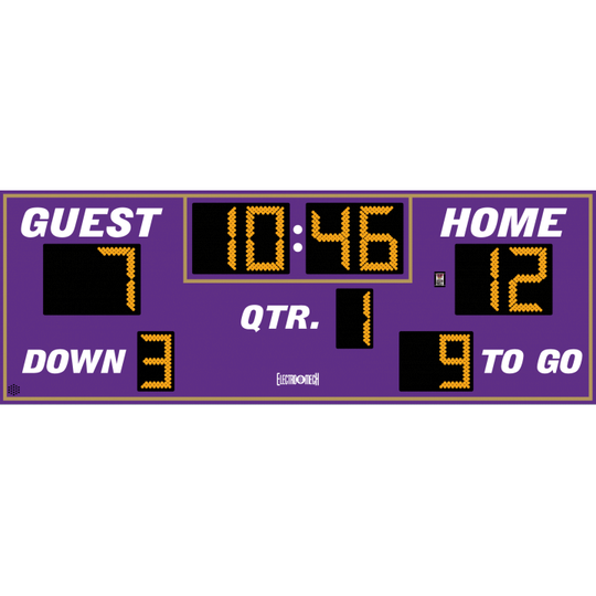 Electro-Mech LX3230 Football Scoreboard (14'x5')