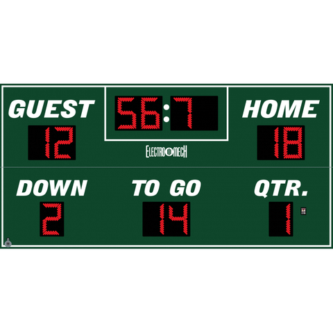 Electro-Mech LX3250 Football Scoreboard (16'x8')