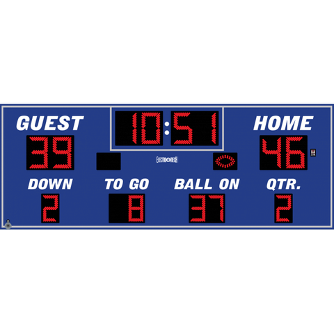 Electro-Mech LX332 Football Scoreboards (16'x6')