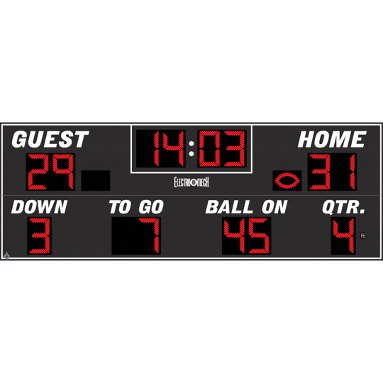 Electro-Mech LX336 Football Scoreboards