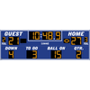 Image of Electro-Mech LX364 Full Featured Football Scoreboards (24'x8')