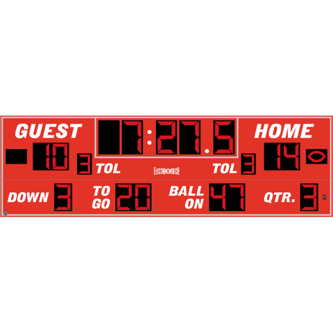 Electro-Mech LX365 Full Featured Football Scoreboards (26'x8')
