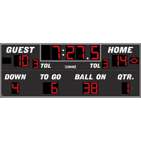 Electro-Mech LX369 Full Featured Football Scoreboards