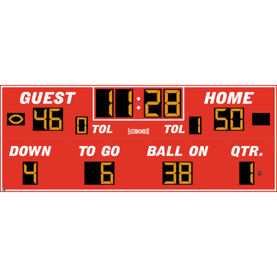 Electro-Mech LX369 Full Featured Football Scoreboards