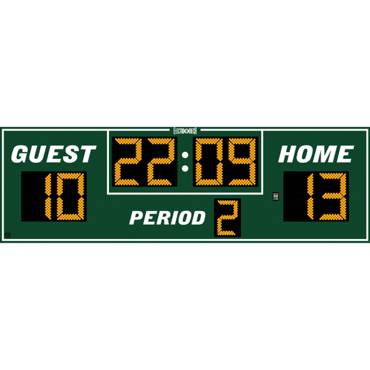 Electro-Mech LX6360 Basic Multi Sport Scoreboard (16'x5')